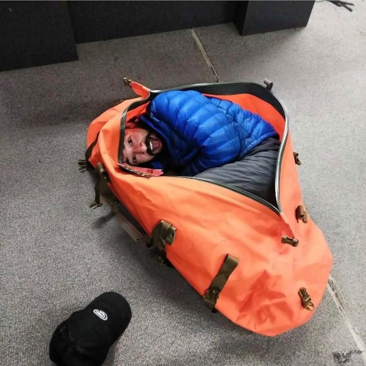 sleeping bag, essentials